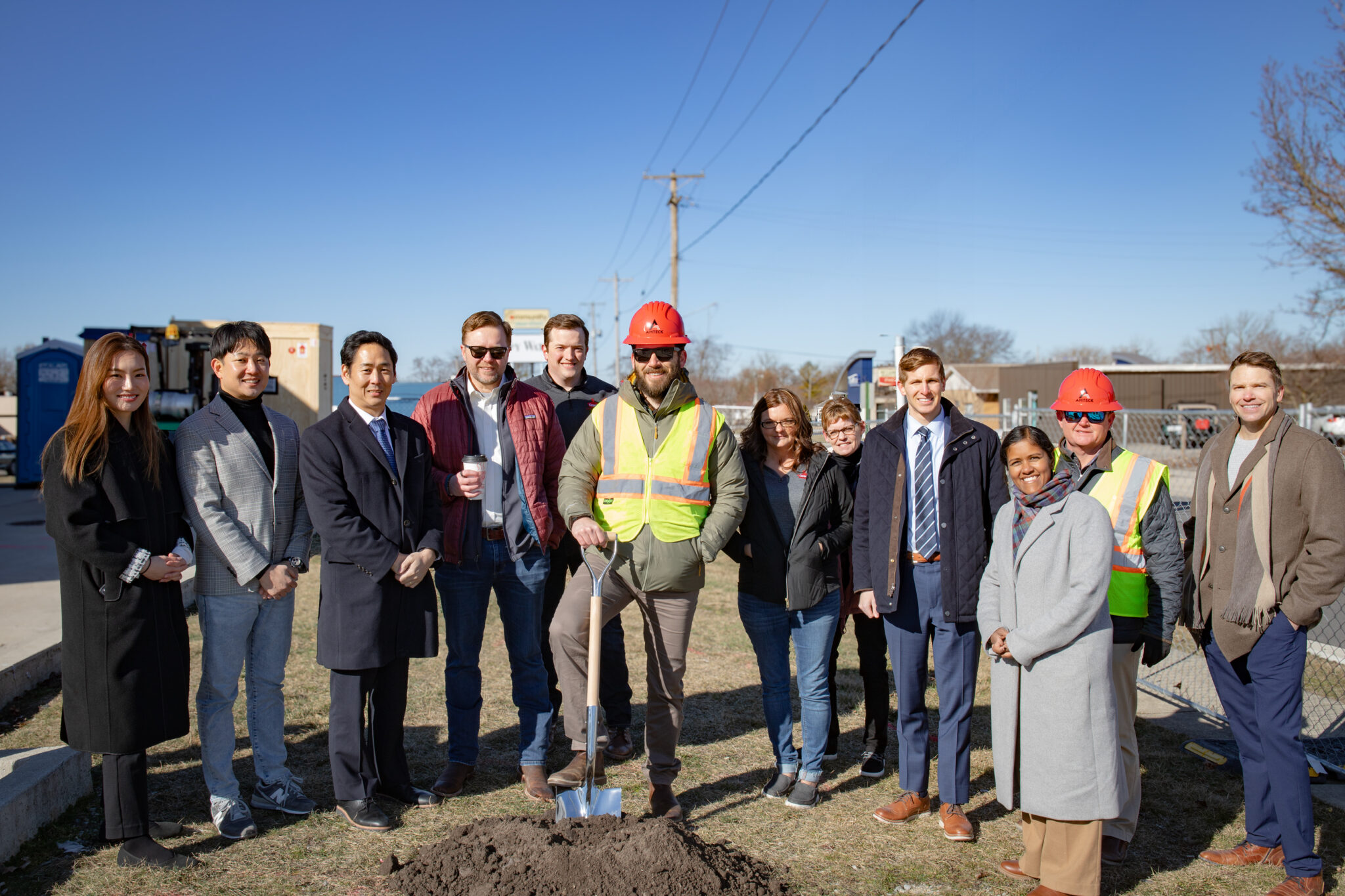 Amteck and Francis Energy Partnership Breaks Ground on Second NEVI Site ...